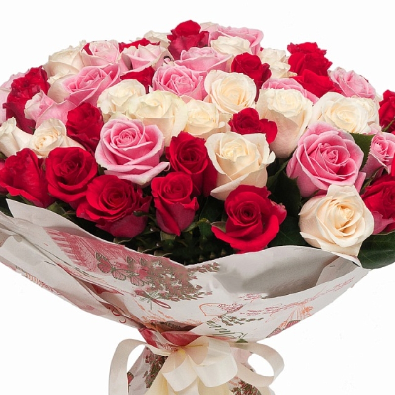 Букет из роз "Пленительный аромат"